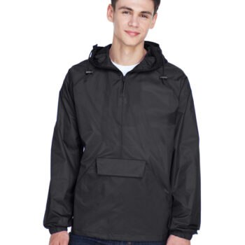 Men's Quarter Zip Windbreaker Jacket