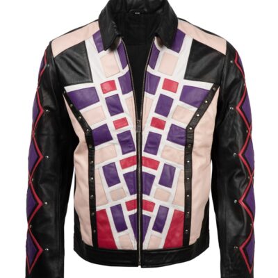 Style for Multi Color Men's Leather Biker Jacket