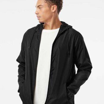 Men's Windbreaker Jacket With Hood