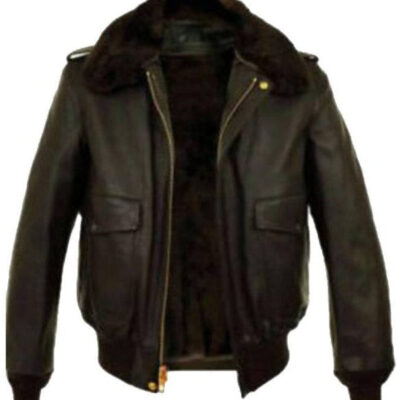 Aviator A2 Flight Raf Irvin Airforce Bomber Leather Jacket