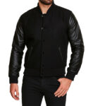 Black Varsity Jacket