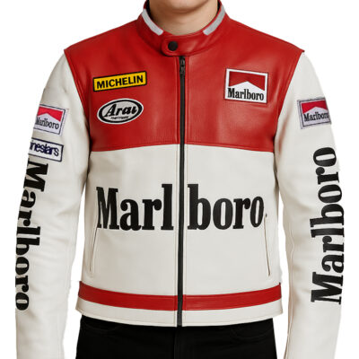 Marlboro Motorcycle Leather Jacket