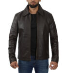 mens-dark-brown-shirt-collar-cowhide-leather-jacket-1.jpg