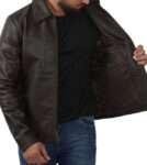 mens-dark-brown-shirt-collar-cowhide-leather-jacket-1.jpg