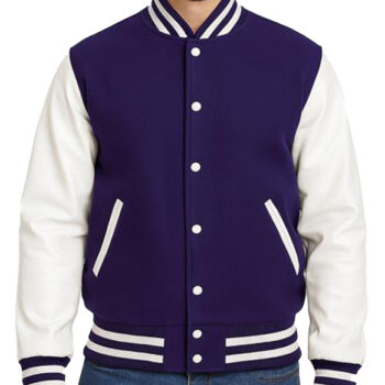 Purple Varsity Jacket For Men And Women