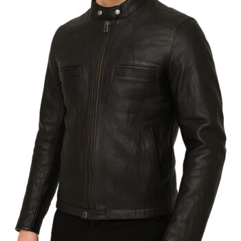 Zac Efron​ 17 Again Black Leather Jacket