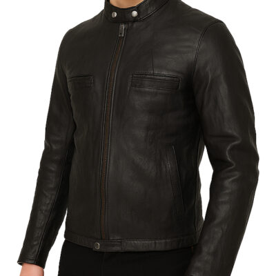 Zac Efron​ 17 Again Black Leather Jacket