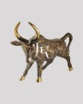 Brass Bull 20-Inch Handcrafted Sculpture