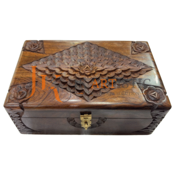 Engrave Jewelry Box Hand-Carved