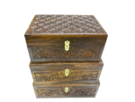 Engrave Wood Jewelry Storage Box