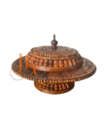 Handcrafted Sheesham Wood Dry Fruit & Snack Storage Box – Rustic Kitchen Organizer & Gift Idea