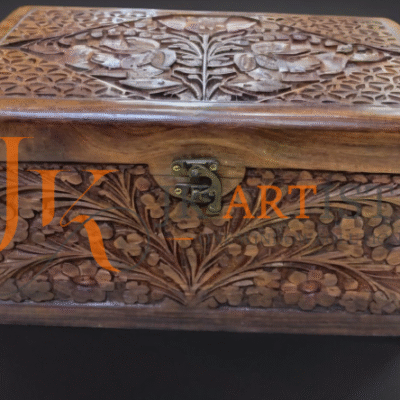 Engrave Handcrafted Rosewood Jewelry Box