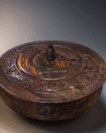 JK Artistic Handmade Wooden Hotpot – Elegant Kitchenware & Gift Item