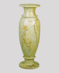 Handcrafted Onyx Flower Vase – Elegant Natural Stone Home Decor | Unique Marble-Style Vase