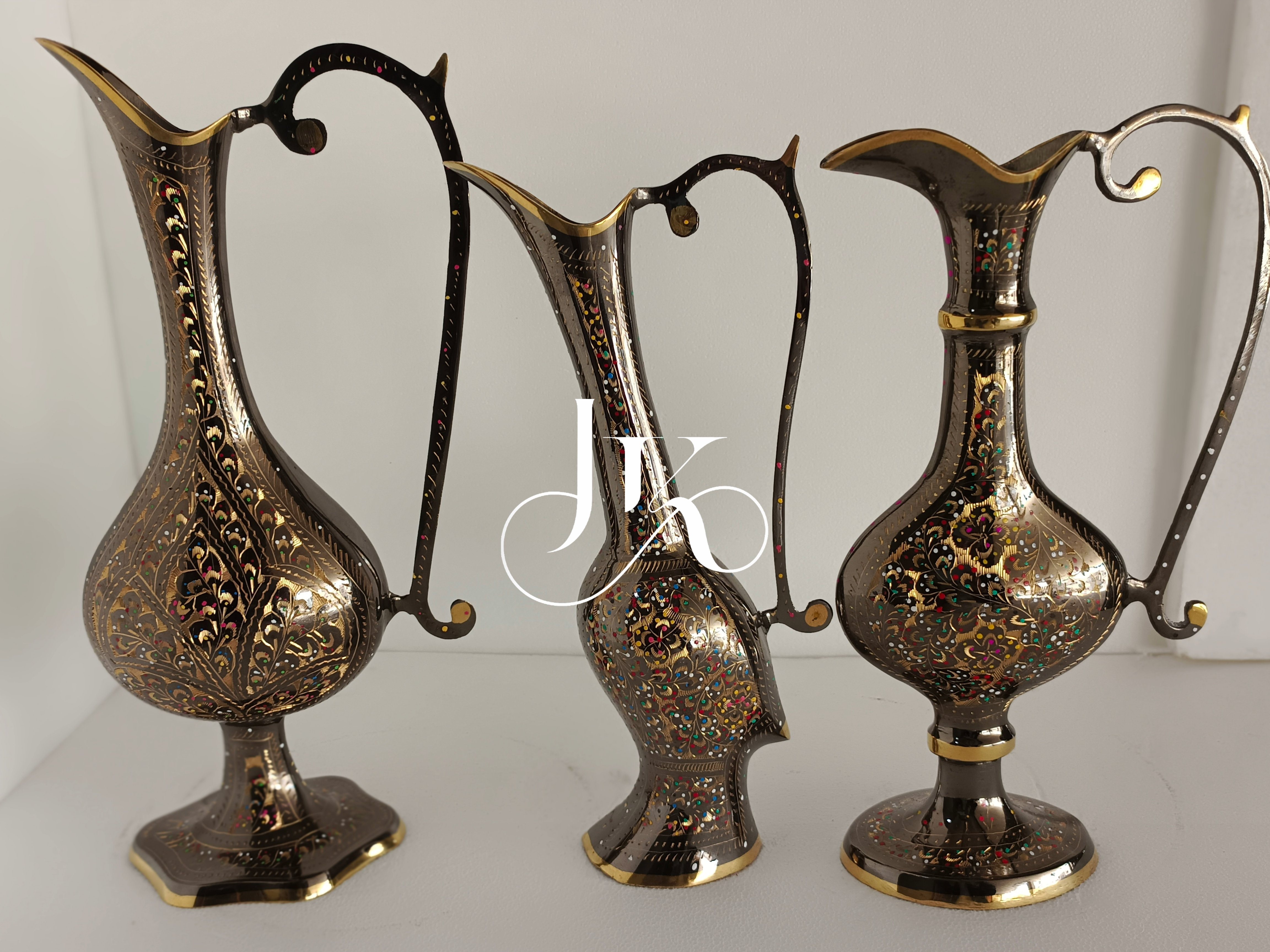 Handcrafted Brass Decorative Pitchers – Traditional Artistry