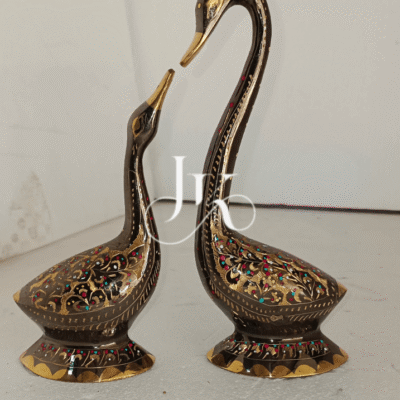 Duck Long Neck – 2-Piece Handcrafted Set 8-Inch Made By Brass